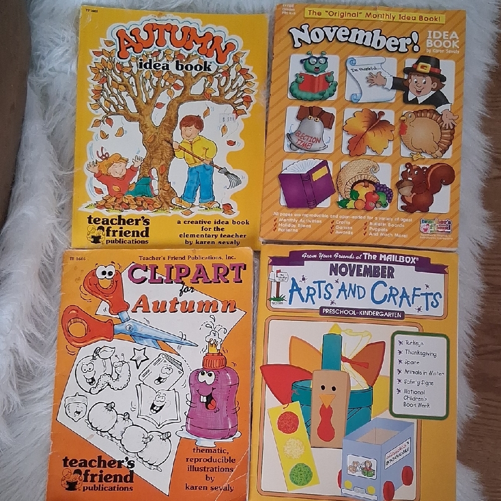 Fall- Autumn Themed Idea Book Set